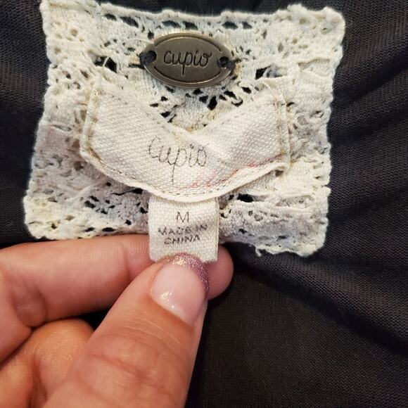 Cupio women's medium gray top - Picture 6 of 8